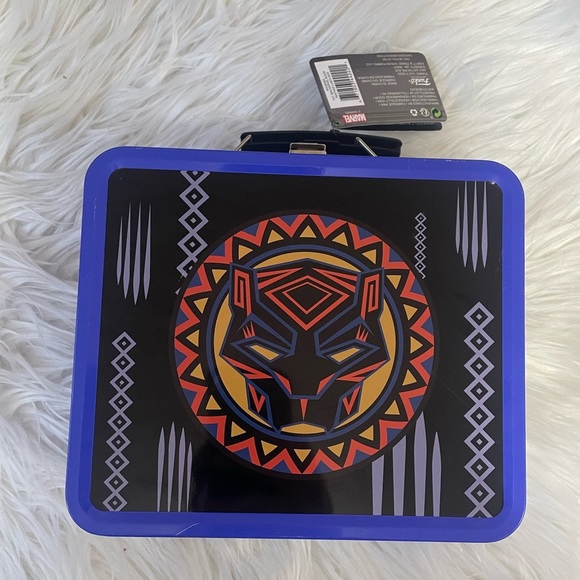 Funko Marvel Black Panther Metal Lunchbox Legacy Collection King Of Wakanda - Picture 1 of 9